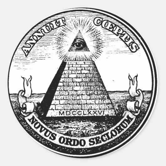 マゾの ラウンドシール (正面)