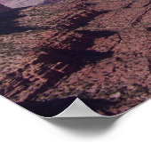 マタイによる福音書第24章35節天国と地球は通過す遠くにる ポスター (角)