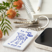 マタイによる福音書18:12-14 迷える羊のたとえ キリスト教の聖句 キーホルダー (正面右)