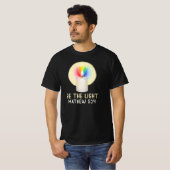 マタイによる福音書5章14節 光となりなさい Tシャツ (正面フル)