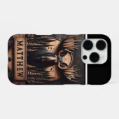 マタイのムースの紋章 iPhoneケース (裏面横)