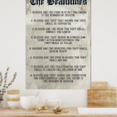 マタイの福音書の山 ポスター (キッチン)