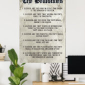 マタイの福音書の山 ポスター (ホームオフィス)