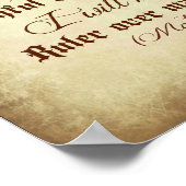 マタイの聖書よく良く忠実な使用人を行った ポスター (角)