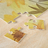 マタイ感動的11:28黄色フローラ ジグソーパズル (側面)