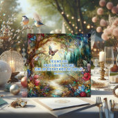 マタイ聖句ステンドグラスキリスト教の復活祭 シーズンカード