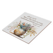 マタイ11:28イエスは私来に、聖書の聖句に言った タイル (側面)