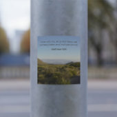 マタイ11:28ステッカー – 砂漠の信仰コレクション スクエアシール