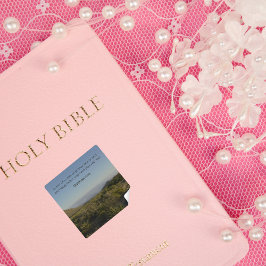 マタイ11:28ステッカー – 砂漠の信仰コレクション スクエアシール