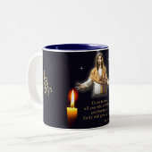 マタイ11:28 ツートーンマグカップ (正面左)