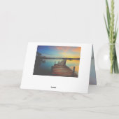 マタイ11:28-30よ来り疲れた者はみな私に カード (裏面)