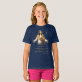 マタイ11:28 Tシャツ (正面フル)