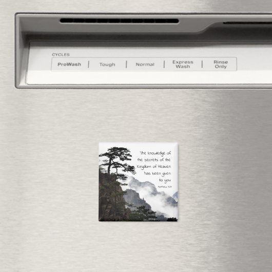 マタイ13:11天国王国の秘密 マグネット (インサイチュ (食洗機))