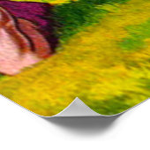 マタイ14:13-21イエス食べ物を与え5000人 ポスター (角)