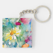 マタイ17:20マスタード種の聖書の聖句としての信仰 キーホルダー (裏面)