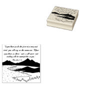 マタイ17:20信仰は山を動かすことができる ラバースタンプ (押印)