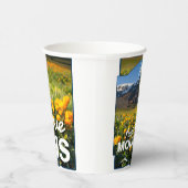 マタイ17:20信仰は山を移動することができカスタムる 紙コップ (右)