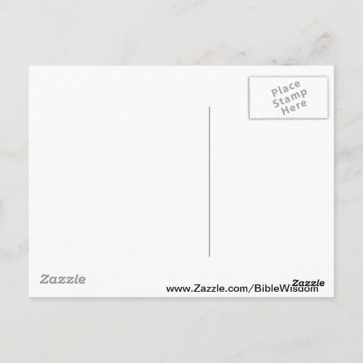 マタイ17:20 ポストカード (裏面)