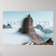 マタイ17:20 | Motion Mountain Poster