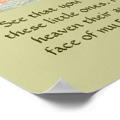 マタイ18:10 ポスター (角)