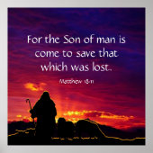 マタイ18:11 ポスター (正面)