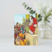 マタイ18:21-35不赦な召使のはがき ポストカード (スタンド正面)