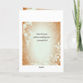 マタイ19:26神と共にすべてのことが可能である カード (裏面)