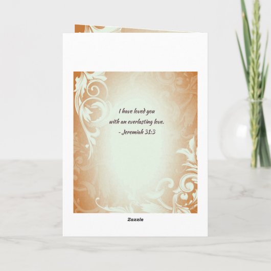 マタイ19:26神と共にすべてのことが可能である カード (裏面)