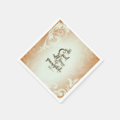 マタイ19:26神と共にすべてのことが可能である スタンダードカクテルナプキン (角)