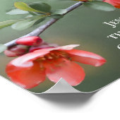 マタイ19:26神と共にすべての事は可能である ポスター (角)