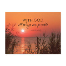 マタイ19:26神と共に、すべてのことが可能である