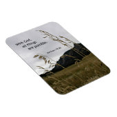 マタイ19:26神と共に、すべてのことが可能である マグネット (右側)