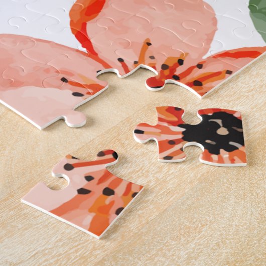 マタイ19:26 – 神と共にすべての事は可能である ジグソーパズル (側面)