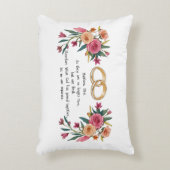 マタイ19:6の結婚枕 アクセントクッション (正面(垂直))