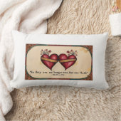 マタイ19:6 ランバークッション (ブランケット)