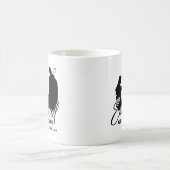 マタイ1:23エマニュエル神と私たちの出生 コーヒーマグカップ (中央)