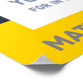 マタイ21:22聖書の聖句 ポスター (角)