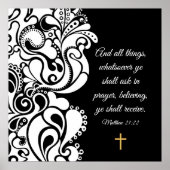 マタイ21:22 ポスター (正面)