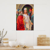 マタイ22:15-17イエスのポスターを罠にかけようとして ポスター (キッチン)