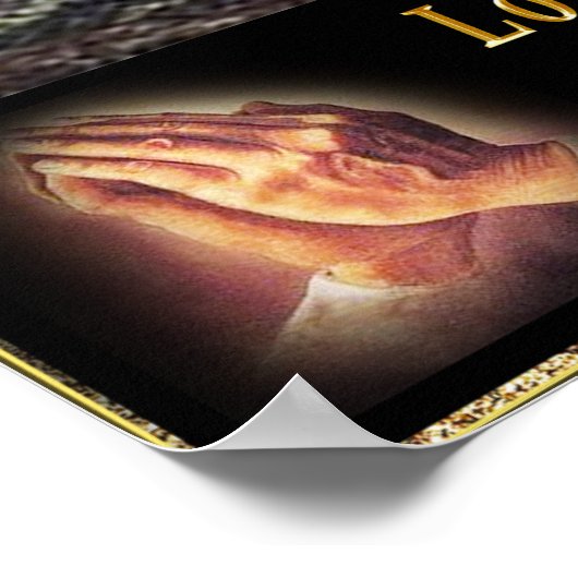 マタイ22:37ポスター ポスター (角)