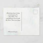 マタイ22:37主を愛し、あなたのハート ポストカード (裏面)