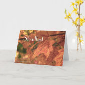 マタイ24:35 カード (黄色い花)