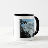 マタイ25:13だから見よ、知っておいて….. マグカップ (正面右)