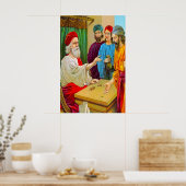 マタイ25:14-30タレントの賛辞のポスター ポスター (キッチン)