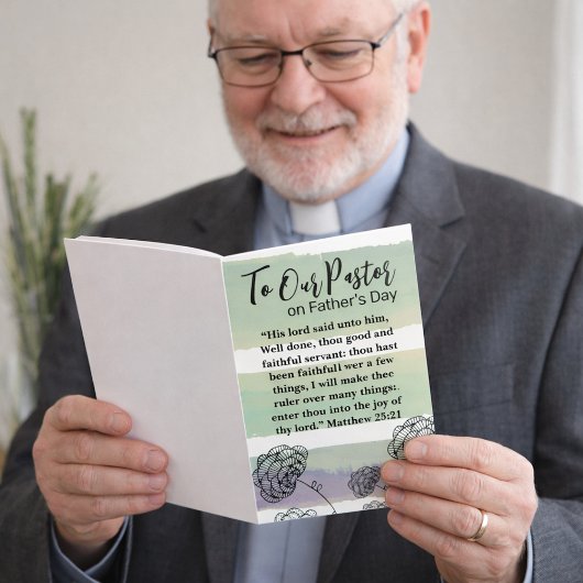 マタイ25:21感謝の父の日 サンキューカード
