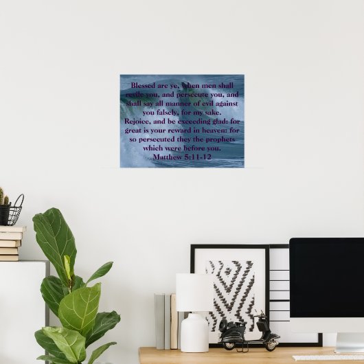 マタイ25:45 ポスター (ホームオフィス)