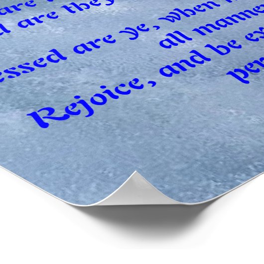 マタイ25:45 ポスター (角)