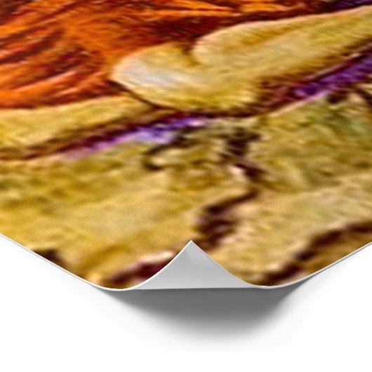 マタイ26:69-75ペテロはイエスのポスターを否定する ポスター (角)