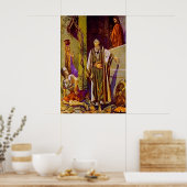 マタイ26:69-75ペテロはイエスのポスターを否定する ポスター (キッチン)