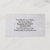 マタイ28:19そこで行き、弟子を作りなさい 名刺 (裏面)